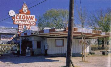 Clown Hamburgers in Haltom City, Texas